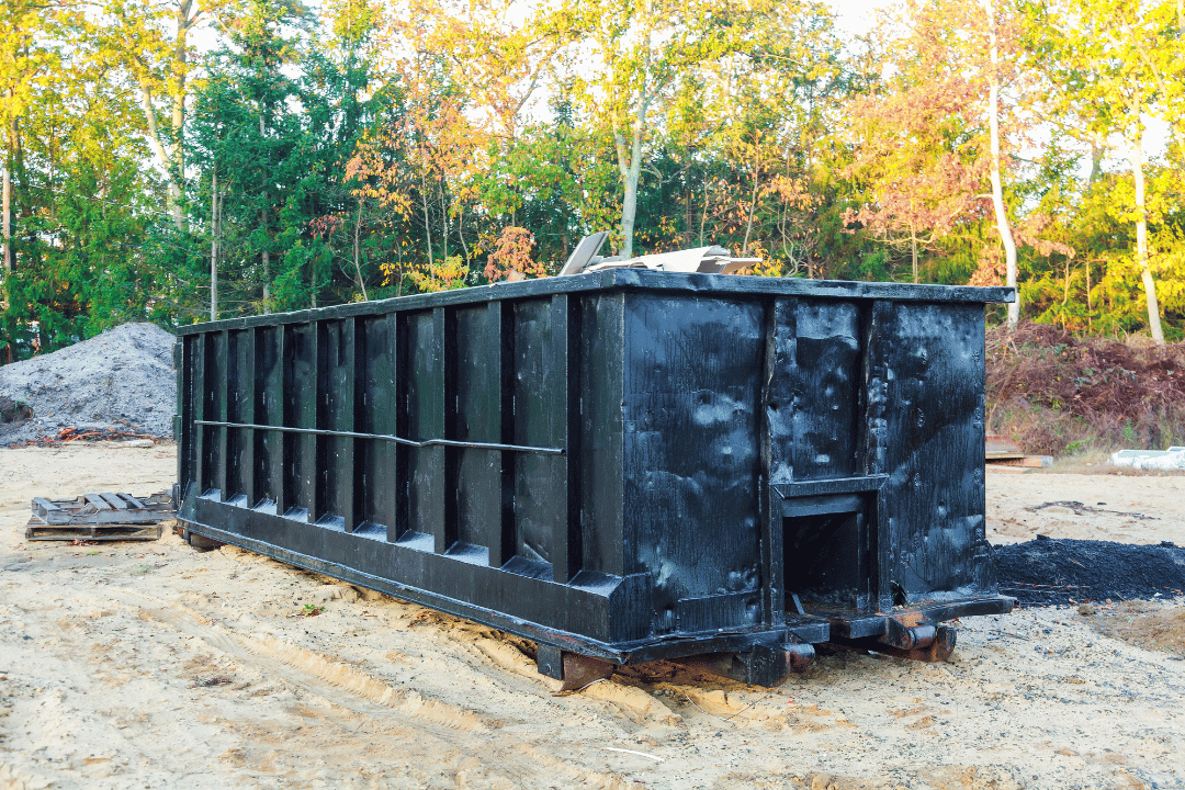 urgent cleanup dumpster