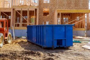 Dumpster Delivery And Pickup For Construction Site